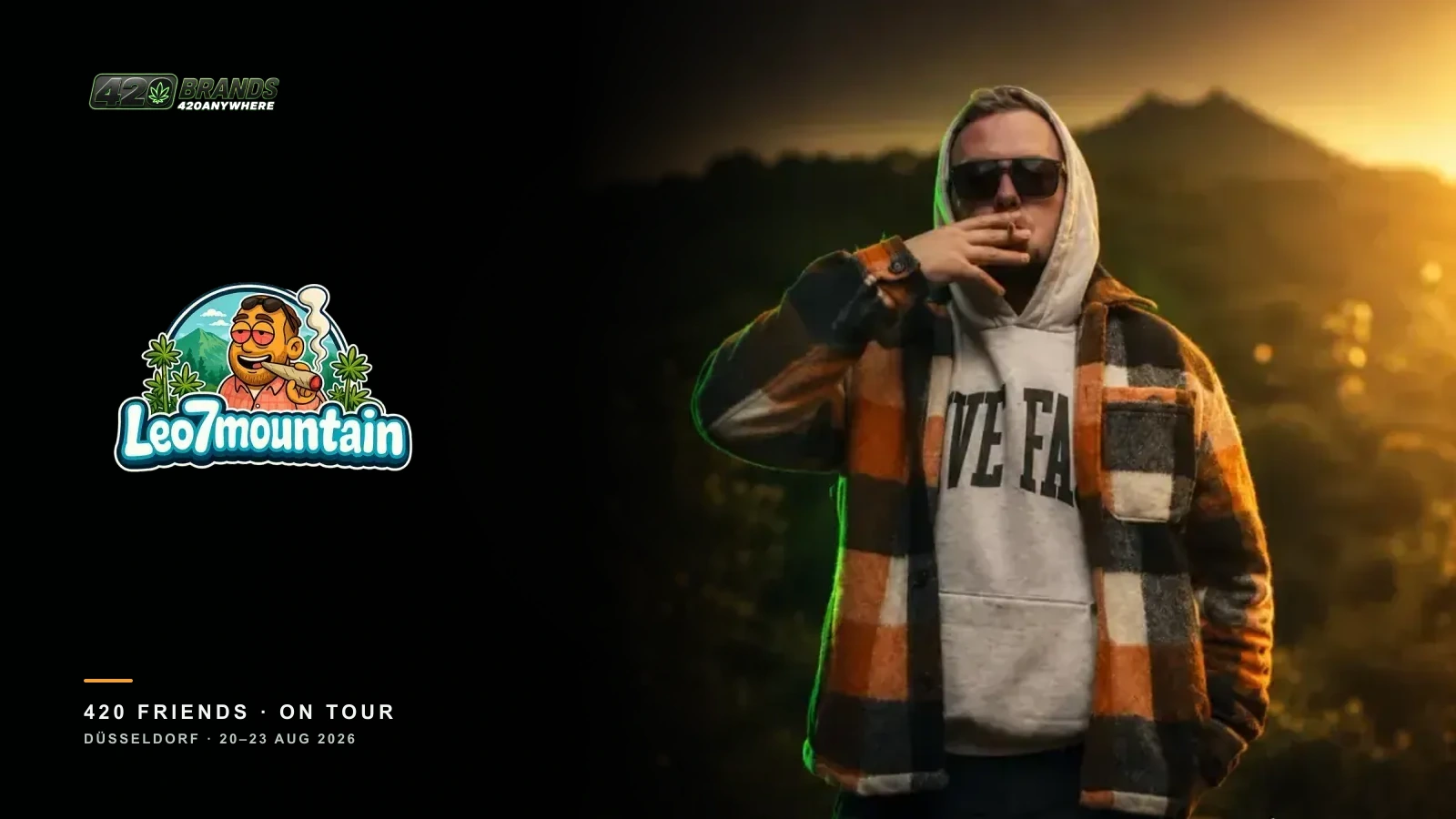 Leo7Mountain on Tour zur Cannafair 2026