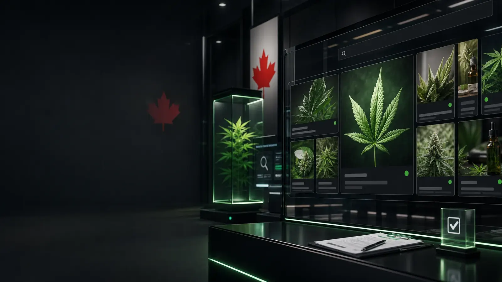 Kontrollierter Cannabis-Werbepilot in der kanadischen Google-Suche