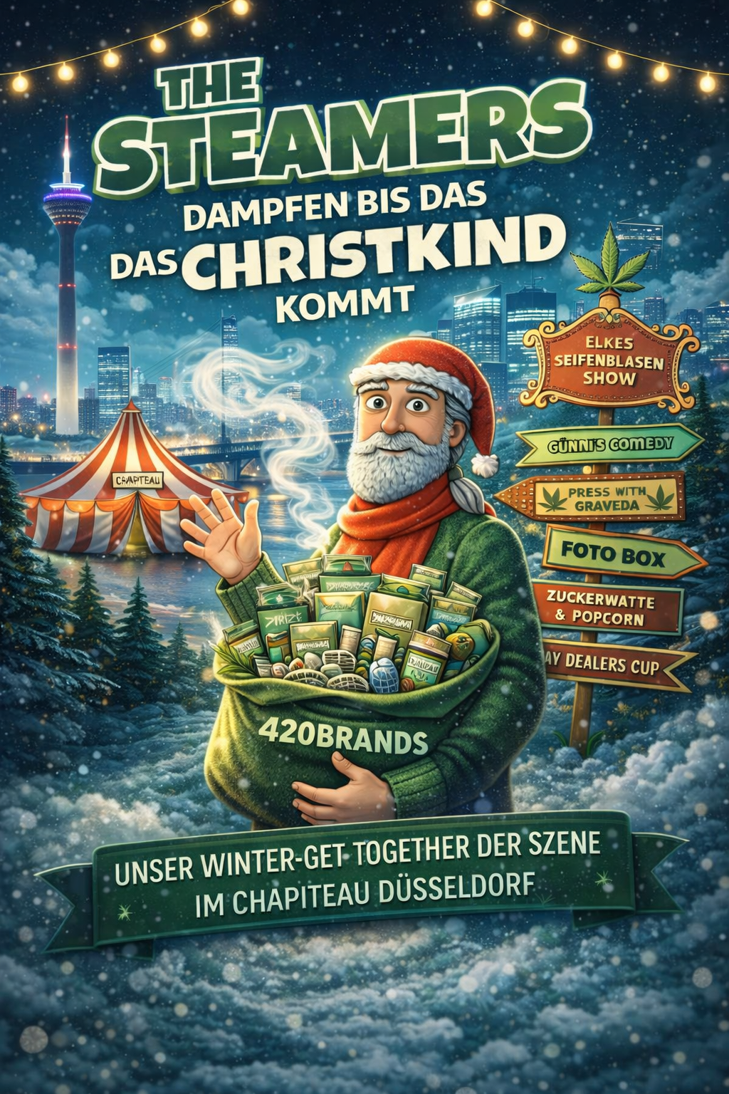 Winter-Get-together der Szene im Chapiteau Düsseldorf